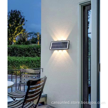 Waterproof Solar Wall Light for Outdoor Garden and Courtyard Decoration